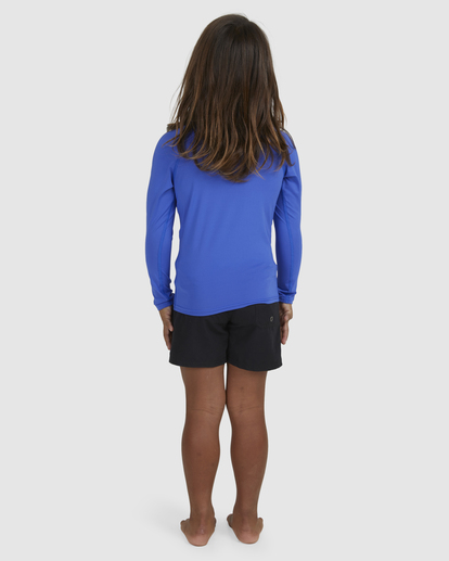 2 Groms 0-7 Union Rash Vest Blue UBTWR00107 Billabong