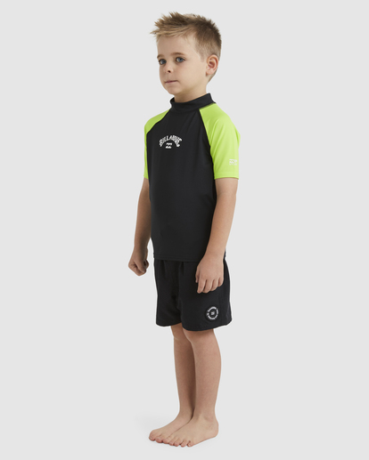 1 Boys 0-7 All Day Arch Rash Vest Multicolor UBTWR03005 Billabong