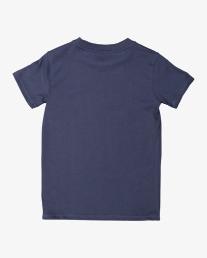 4 Boy's (2-7) Groms Diamond Wave Short Sleeve T-Shirt Blue UBTZT00117 Billabong