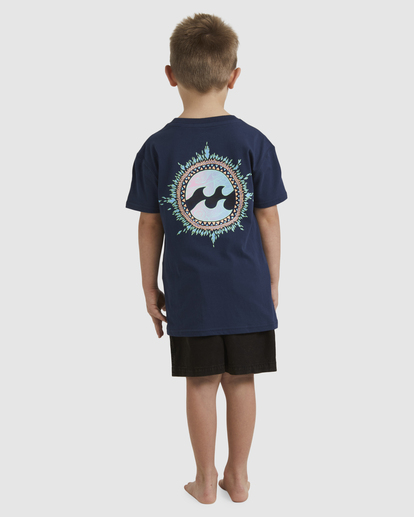 2 Boys 2-7 Flame T-Shirt Blue UBTZT00162 Billabong