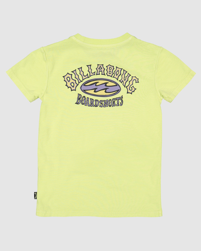 4 Boys 0-7 Vintage Arch T-Shirt Green UBTZT00164 Billabong