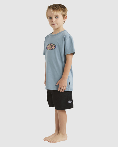 1 Boys 0-7 Bubble T-Shirt Blue UBTZT00165 Billabong