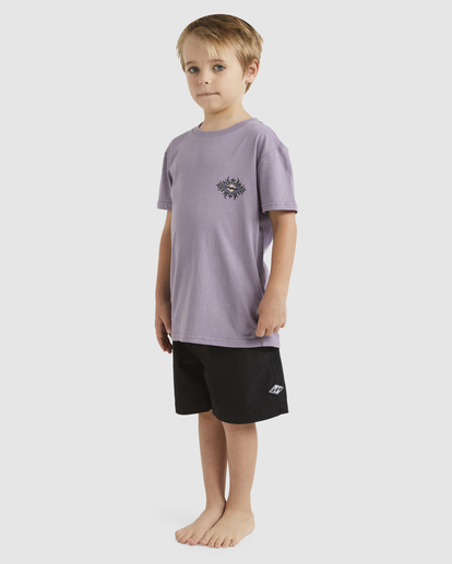 1 Boys 0-7 Tribe Core T-Shirt Purple UBTZT00166 Billabong