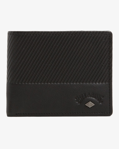 0 Helsman Rfid Flip Wallet Black UBYAA00177 Billabong