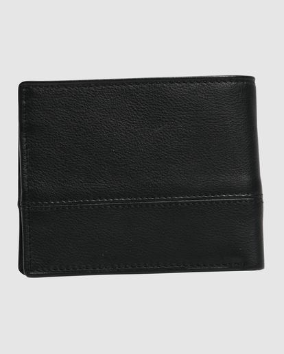 2 Dimension 2 In 1 Leather Wallet Black UBYAA00193 Billabong