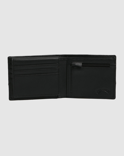 3 Dimension 2 In 1 Leather Wallet Black UBYAA00193 Billabong
