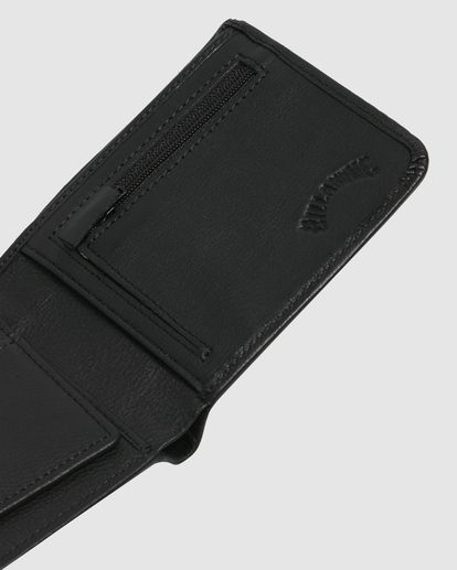 4 Secret Pocket Leather Wallet Black UBYAA00195 Billabong