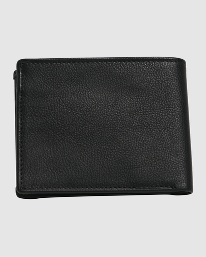 2 Slim 2 In 1 Leather Wallet Black UBYAA00196 Billabong
