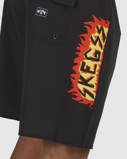 7 Skegss Dbah Pro - Boardshorts für Männer Schwarz UBYBS00148 Billabong