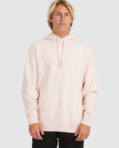 4 Overdyed Pop Pullover Hoodie Green UBYFT00112 Billabong