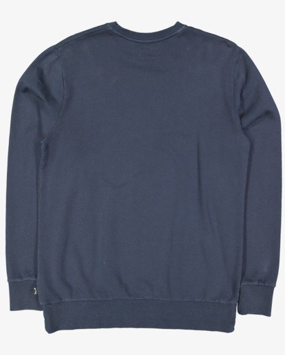 7 Overdyed Crewneck Sweatshirt Blue UBYFT00127 Billabong