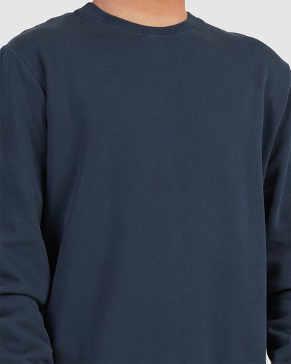 5 Overdyed Crewneck Sweatshirt Blue UBYFT00127 Billabong