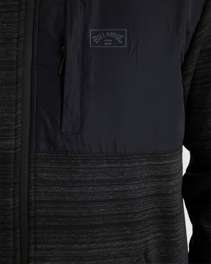 4 A/DIV Hiker Zip Thru Black UBYFT00212 Billabong
