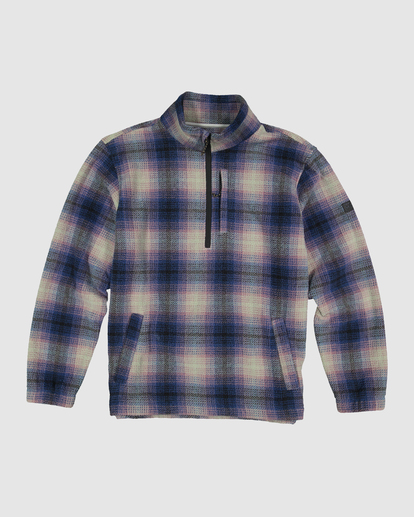 6 Boundary Mock Neck Pullover Black UBYFT00221 Billabong