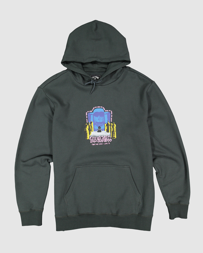 6 Tribe Gods Pop Hoodie Yellow UBYFT00226 Billabong