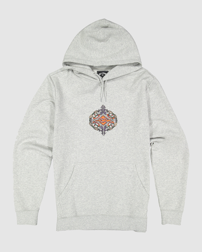 6 Lavastone Pop Hoodie Grey UBYFT00231 Billabong