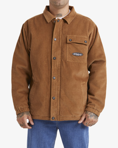 1 King Cord Jacket Brown UBYJK00108 Billabong