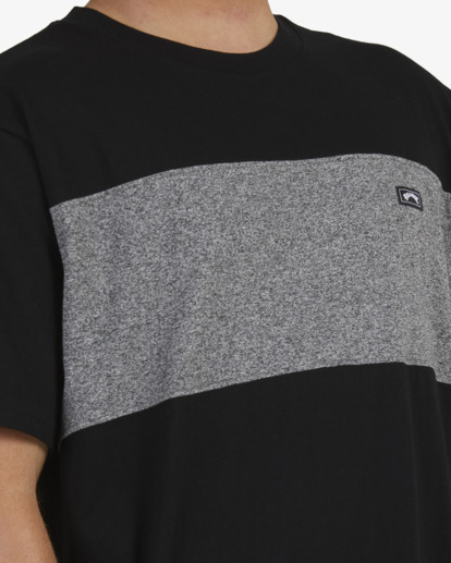 3 Banded Die Cut T-Shirt Black UBYKT00112 Billabong