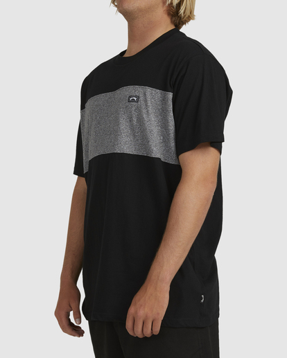 1 Banded Die Cut T-Shirt Black UBYKT00112 Billabong
