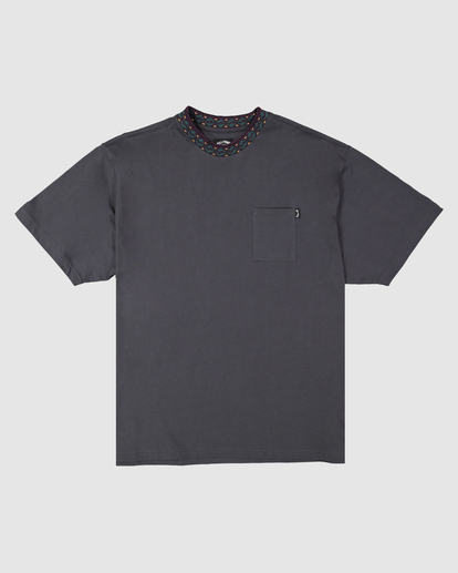 4 Tribe Knitted T-Shirt Black UBYKT00134 Billabong