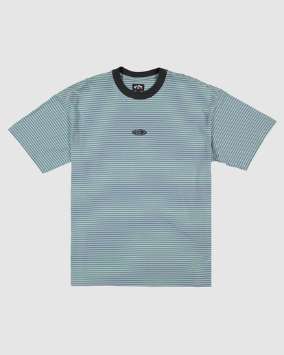5 Absense Stripe T-Shirt Blue UBYKT00141 Billabong