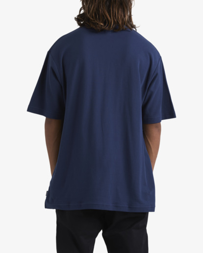 2 Backbeach Polo T-Shirt Blue UBYKT00147 Billabong