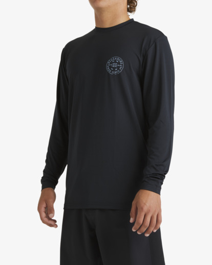 1 Big Wave Daz Rash Vest Black UBYWR00119 Billabong