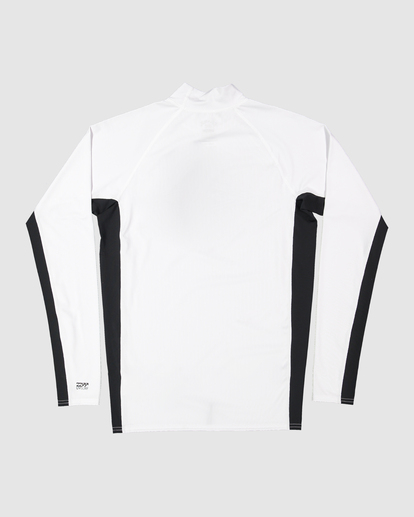 5 Jimmy Contrast Rash Vest Black UBYWR03002 Billabong