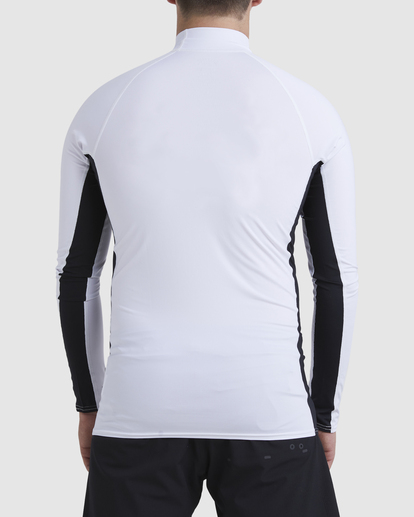 2 Jimmy Contrast Rash Vest Black UBYWR03002 Billabong
