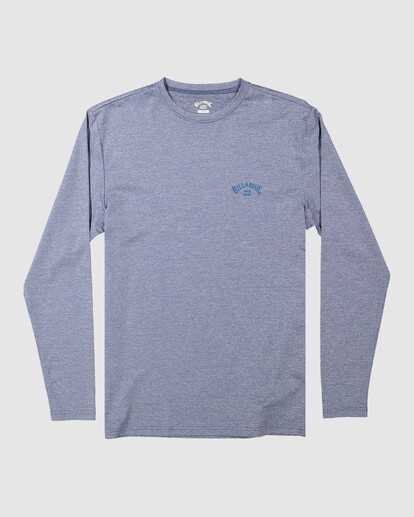 4 Shoreline Rash Vest Blue UBYWR03007 Billabong