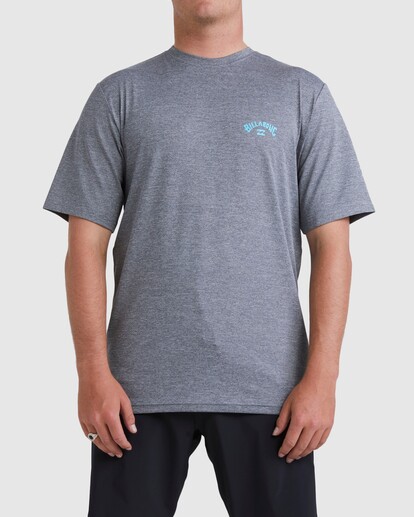 0 Shoreline Rash Vest Black UBYWR03008 Billabong
