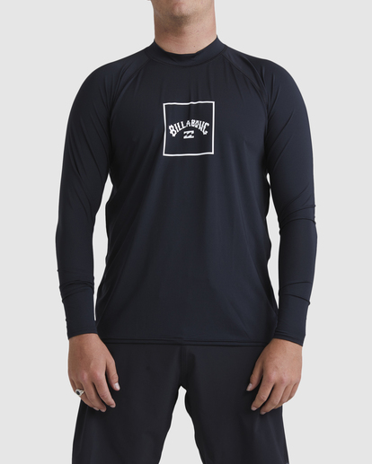 0 Boxed Arch Rash Vest Black UBYWR03012 Billabong