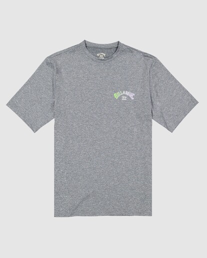 5 Arch Fill - Short Sleeve UPF 50 Surf T-shirt for Men Grey UBYWR03014 Billabong