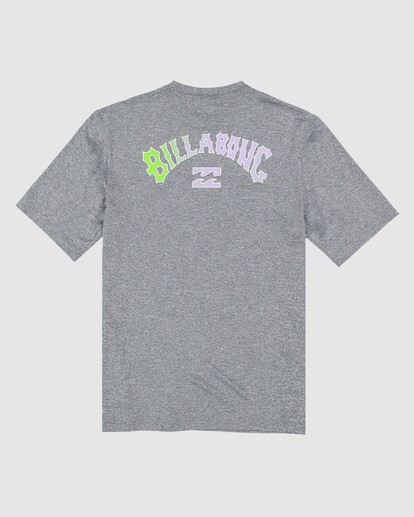 4 Arch Fill - Short Sleeve UPF 50 Surf T-shirt for Men Grey UBYWR03014 Billabong