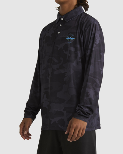 1 Fisho Rash Vest Black UBYWR03016 Billabong