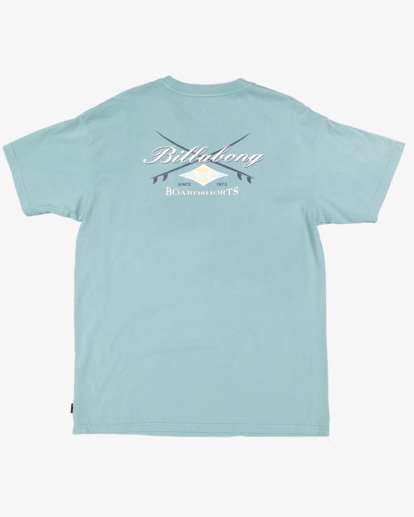 7 Bong Days Short Sleeve T-Shirt Blue UBYZT00163 Billabong
