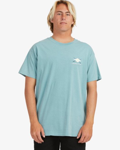 4 Bong Days Short Sleeve T-Shirt Blue UBYZT00163 Billabong