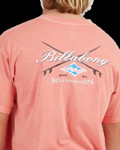 4 Bong Days Short Sleeve T-Shirt Orange UBYZT00163 Billabong
