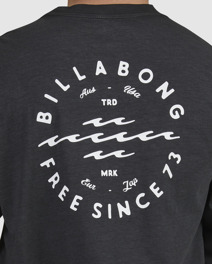 3 Big Wave Daz T-Shirt Black UBYZT00263 Billabong