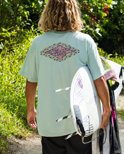 0 Crayon Wave T-Shirt  UBYZT00285 Billabong