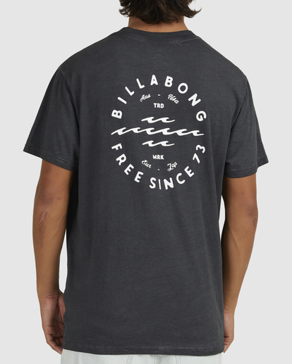 2 Big Wave Daz T-Shirt Black UBYZT00318 Billabong