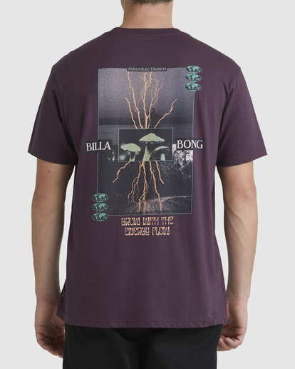 2 Energy Flow T-Shirt Purple UBYZT00384 Billabong