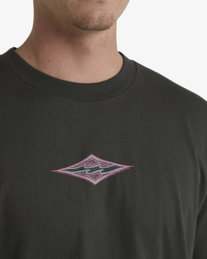 4 Core Diamond T-Shirt Grey UBYZT00388 Billabong