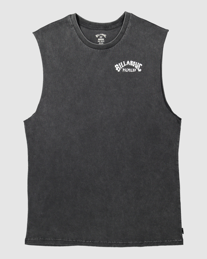 4 Pilpeled Face Muscle Tee Black UBYZT00400 Billabong
