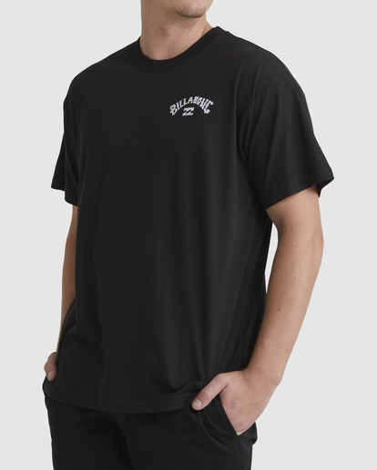 1 Pilpeled Arch Short Sleeve T-Shirt Black UBYZT00406 Billabong