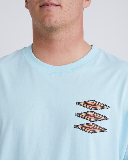 3 Crayon Wave T-Shirt Green UBYZT00422 Billabong