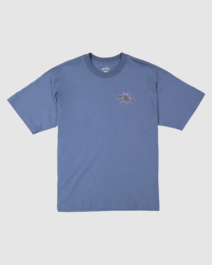 5 Diamond Grit T-Shirt Blue UBYZT00428 Billabong