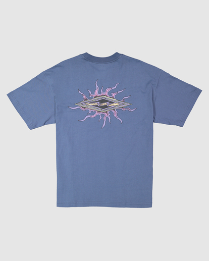 4 Diamond Grit T-Shirt Blue UBYZT00428 Billabong