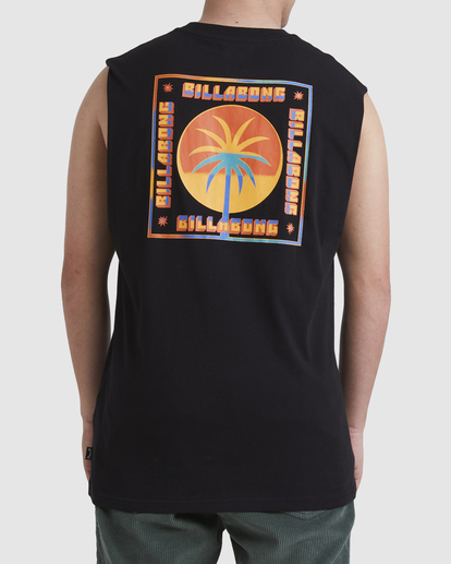 2 Social Tank Black UBYZT00452 Billabong