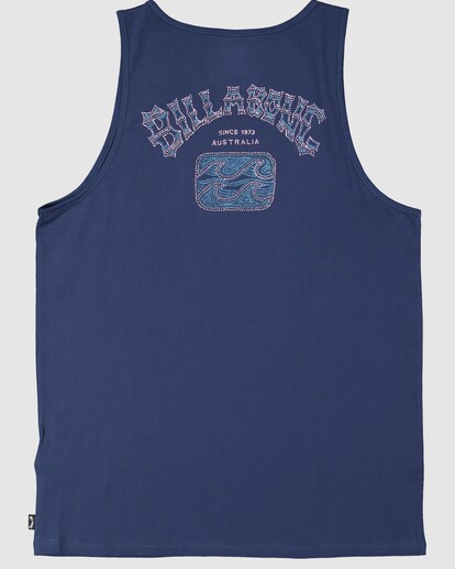 4 Heritage Arch Tank Top Blue UBYZT00456 Billabong